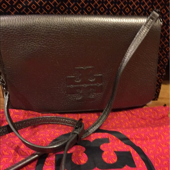 COPY - Tory Burch leather Crossbody Bag with dust bag - Picture 4 of 6